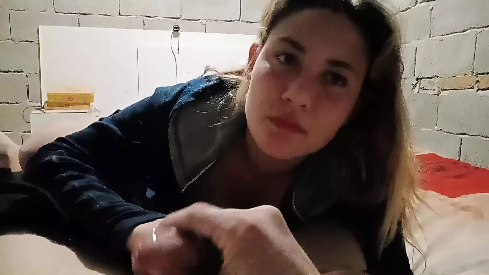 My wife’s sister sucks and drinks the milk before going to sleep