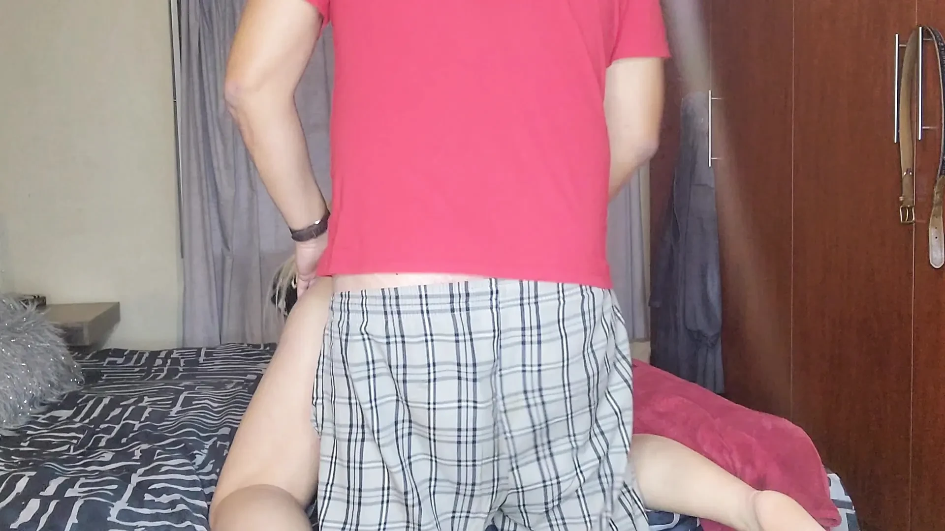 2025 4k 60fps 18 Year Old Step Sister Gets Caught Masturbating and Begs for Creampie-Real Amateur