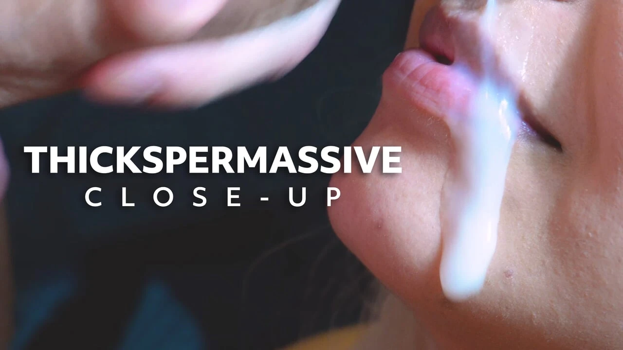 Close-up: Slow Blowjob on my Thick Dick