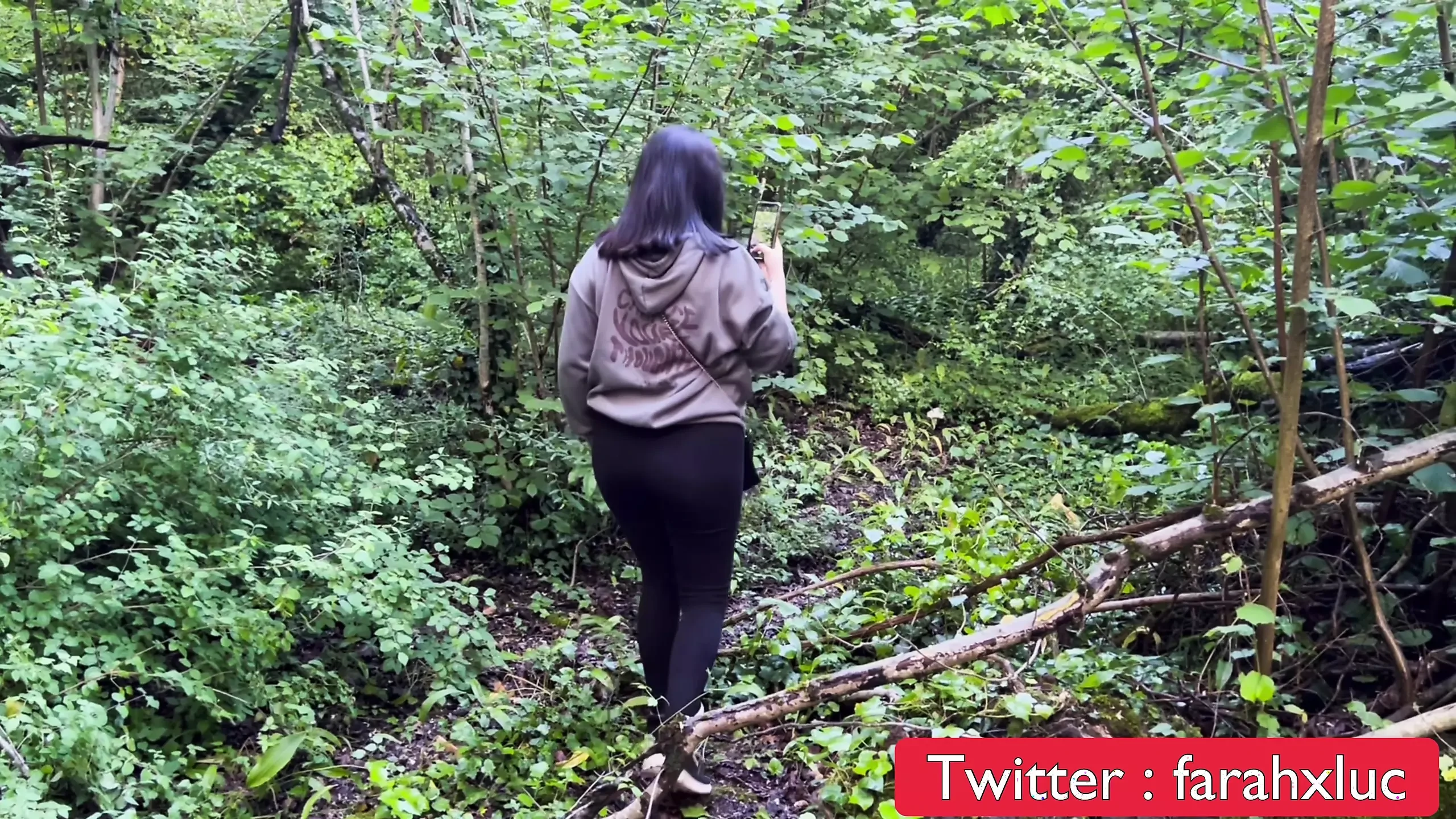 I get caught in the woods by two men