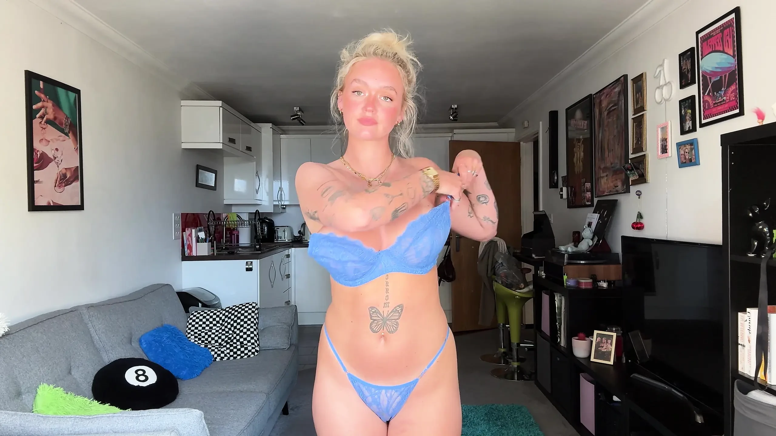 HUGE TITS See Through Clothes Try on Haul with British teen